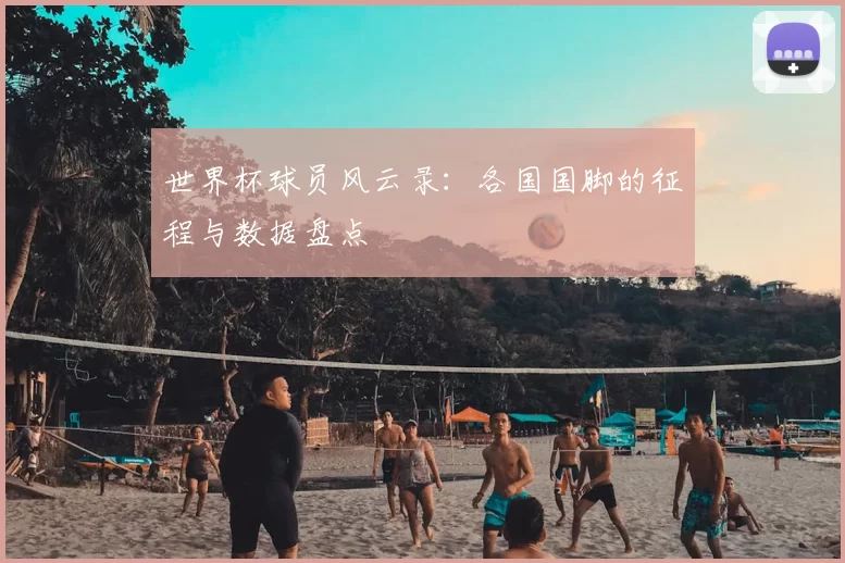 世界杯球员风云录:各国国脚的征程与数据盘点
