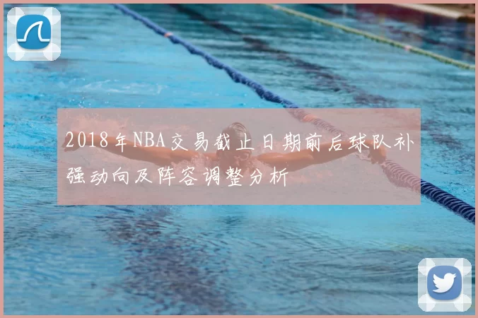 2018年NBA交易截止日期前后球队补强动向及阵容调整分析